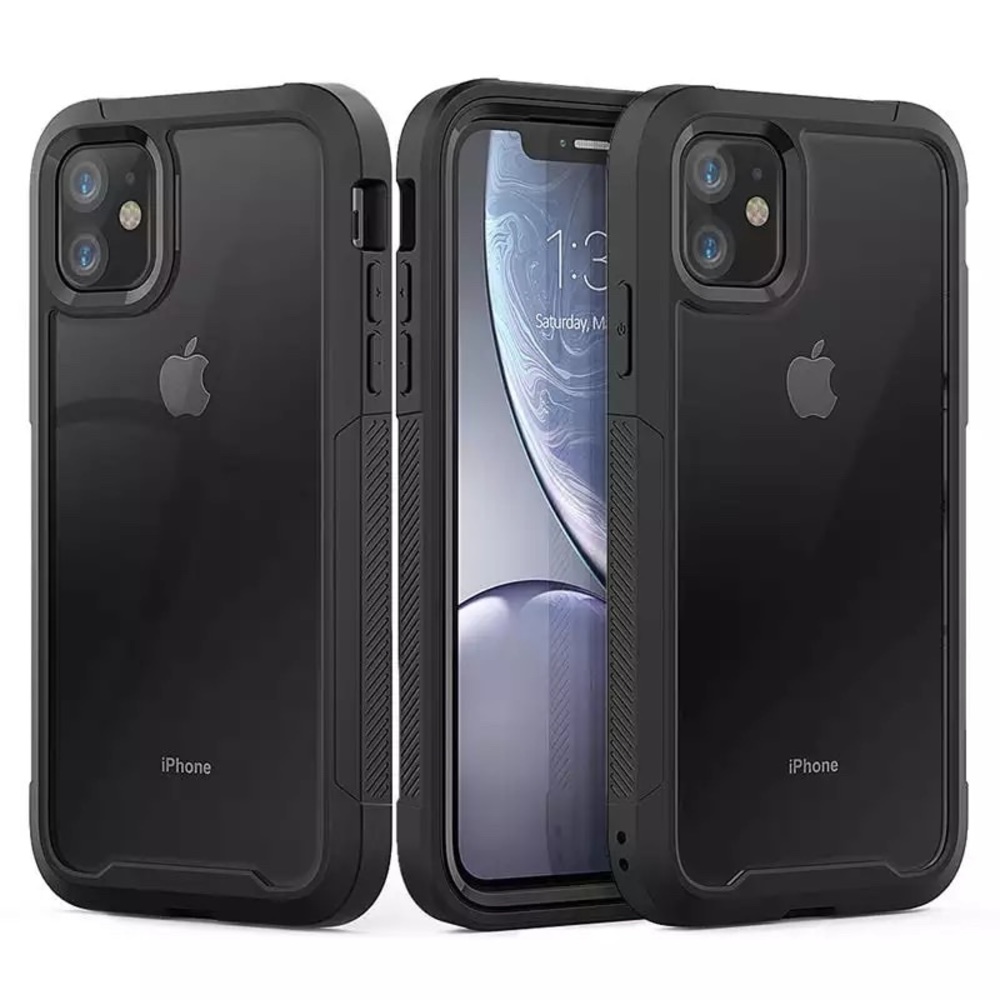 Shockproof Armor iPhone Case 2 in1 Full Cover - Picture 3 of 6
